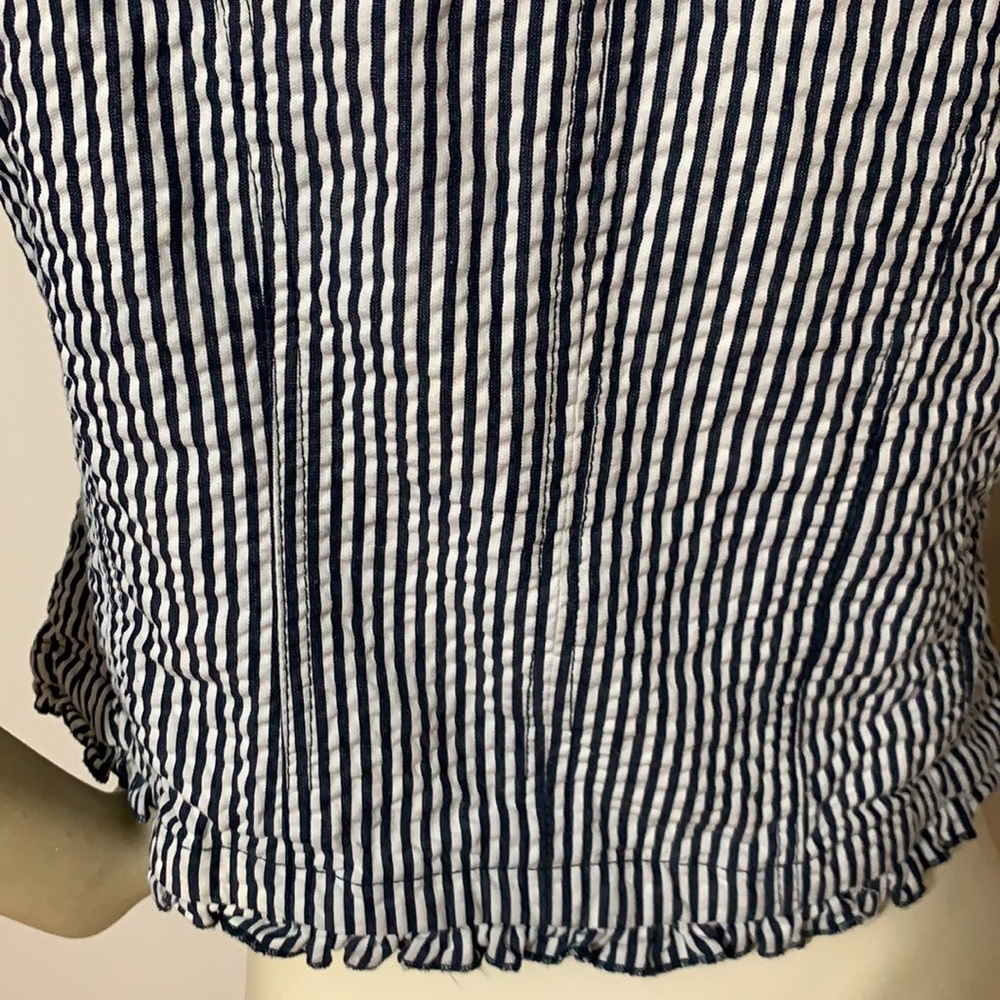 SANDRO Striped Jacket - Picture 7 of 9